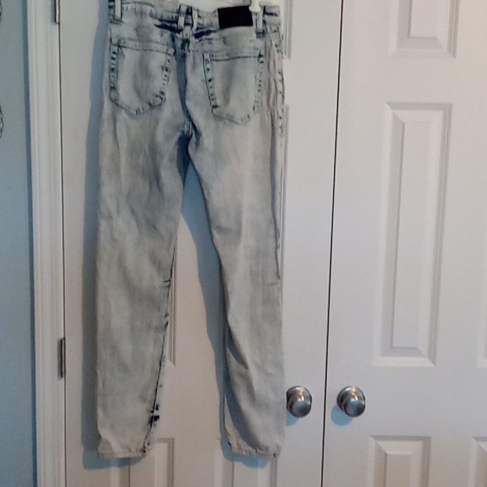 Forever 21 Blue Skinny Jeans - Picture 4 of 6